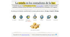 Desktop Screenshot of estafaluz.com